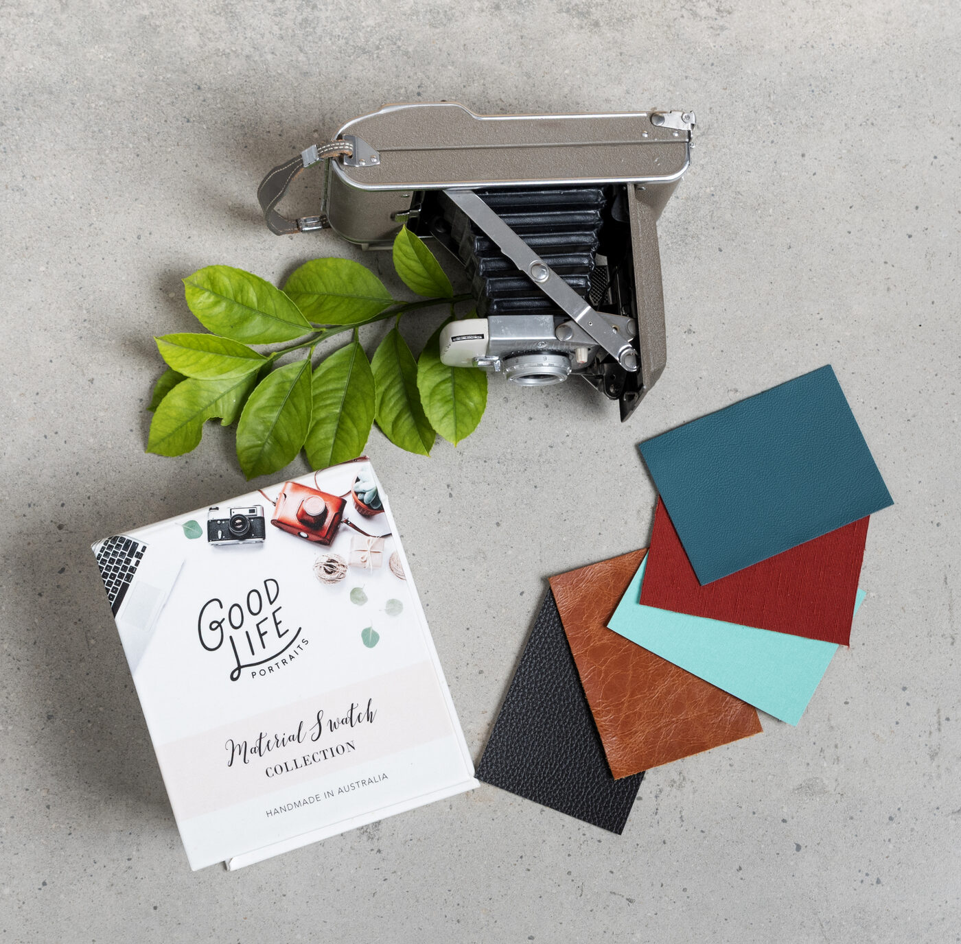 Matte board colour swatches