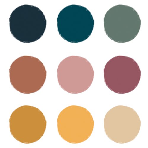 Photography Studio Styling Colours