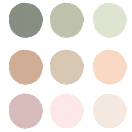 Photography Studio Styling Colours